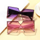 Superhot Eyewear 46000 Fashion Sun glasses Oversize UV400 Gradient Square Shades Sunglasses