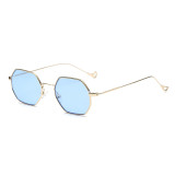 80016 Superhot Fashion Designer Sunglasses Women Brand Sun glasses lifestyle Metal Frame Ornamental Shades