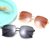 21833 Superhot Eyewear 2019 Fashion Oversized Men Women Shades Sun glasses Square Metal Sunglasses