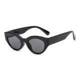 11027 Superhot Eyewear 90s Retro Vintage Glasses Street Style Fashion Brand Designer Black Sunglasses