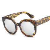19001 Jelly Color Octagonal Sunglasses Big Frame Women Lady Sun glasses Shades UV400 2018 Fashion Women Sunglasses