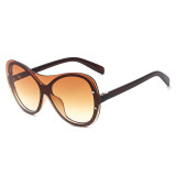 10327 One Piece Lens Shades Fashion Ladies Brand Designer Sun glasses Big Frame Oversized Women Sunglasses