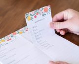 Myway Weekly Magnetic Meal Planner Notepad with Tear Away Erforated Shopping List Note Pad Memo Pads Accept Custom Logo 5-7 Days