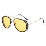 Superhot Eyewear 16461 Fashion 2021 Retro Vintage Steampunk Metal Frame Sunglasses