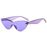 10151 Superthot Eyewear 2018 Thick Transparent Cateye Sun glasses Rimless Fashion Lady Cat Eye Candy Sunglasses