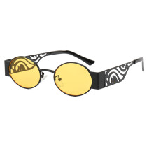 Superhot Eyewear 32932 Metal Frame Steam punk Small Round Sunglasses