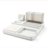 qi wireless charger Multi-function Desktop Organizer Charging with type c usb charger