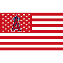 Custom fast delivery 3x5 ft Anaheim Angels Flag MLB Banner double side los angeles angels of anaheim baseball flag