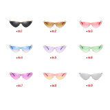 JR66293 Superhot Eyewear Women Metal Frame one-piece lens Cateye Sun glasses Sexy Ladies gradient Shades Cat Eye Sunglasses