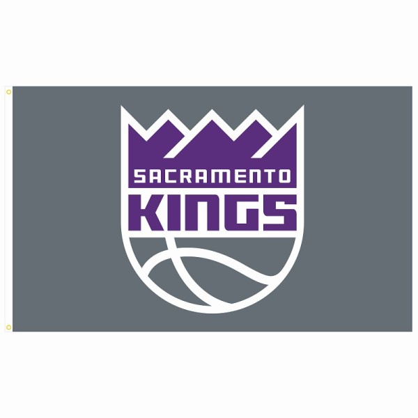 High quality Fast delivery custom 90x150cm Sacramento Kings flag 3x5ft wholesale NBA Sacramento Kings flag