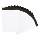 Myway Study Note White and Black Writing Tablets Memo Pad Custom for Larger Handwriting and Easier Reading