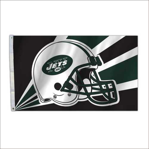 NFL Custom 90x150cm New York Jets flag sample fast delivery