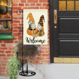 Support custom stitched flags holiday Halloween pumpkin garden flag banner