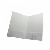 Customized business paper round corner confile folder with logo