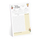 Custumized Note Pads Notepads Daily Planner Shopping List Notepad Magnetic Priority to do List NotePad Custom Logo