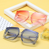 62116 Men Women Brand Designer Sun glasses Shades Black Big Frame UV400 Fashion Oversized Sunglasses