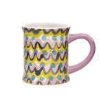 Custom printed coffee mugs everyday style ceramic mug with 3D stamp
