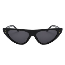 11929 Superhot Eyewear Retro Vintage Women Flat top Cat Eye Sunglasses