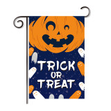 Supply Halloween double side print holiday flag custom party decoration blank yard garden flag