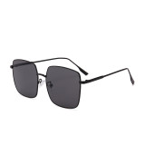 Superhot Eyewear 21833 New Oversized Fashion Women Men Brand Designer Sun glasses Retro Shades Big Square Metal Sunglasses