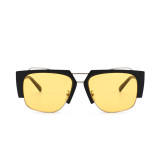 12532 Superhot Eyewear 2019 Fashion Men Women Sun glasses Shades Oversized Half Frame Sunglasses