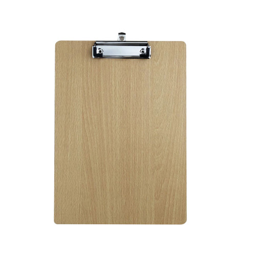 Factory Price Office Writing a4 a5 size Metal Clip Wooden Clipboard