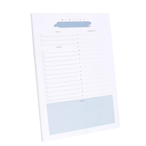 Daily Planner Note Pads Office for Work Magnet to do List Pad Clear Design Day to Day Calendar