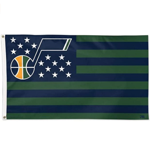 NBA  High quality Fast delivery custom 90x150cm Utah jazz flag 3*5ft wholesale Utah jazz flag