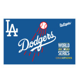 Popular 3x5ft champions Los Angeles dodgers mlb flags banner with custom printed