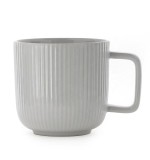 Nordic style Mugs Morandi line custom mug Ceramic tall coffee mug 16Oz