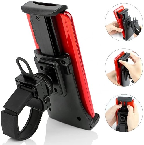 Creative Multifunction Bike Mobile Phone Holder Stand for Spinning Bicycle Fitness Equipment Accessories