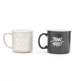 coffee mug 12oz letter white coffee mug for gift