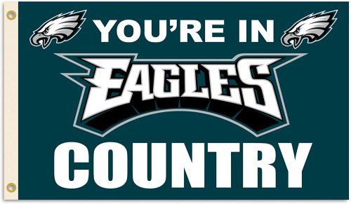 NFL Custom 3x5ft Philadelphia Eagles flag sample fast delivery