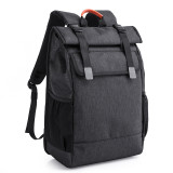 Wholesale waterproof Anti theft USB Charging Laptop Men travel school bag Back Pack Rolltop backpack