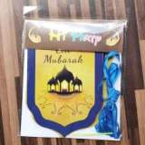 Eid Mubarak party decoration Pull flag ramadan  background banner