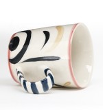 New design ceramic hand painting coffee mug customized