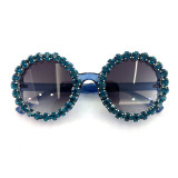 Superhot Eyewear 32432 Round Sparkling Bling Crystal Rhinestone 2021 Sunglasses