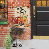 Support custom stitched flags holiday Halloween pumpkin garden flag banner