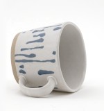 European style ceramic mug cup coffee cereal mug with handpaint pattern