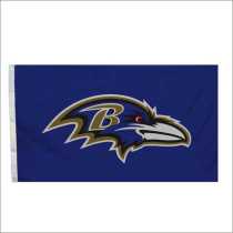NFL Custom 90x150cm Baltimore Ravens flag sample fast delivery