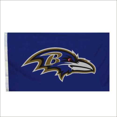 NFL Custom 90x150cm Baltimore Ravens flag sample fast delivery