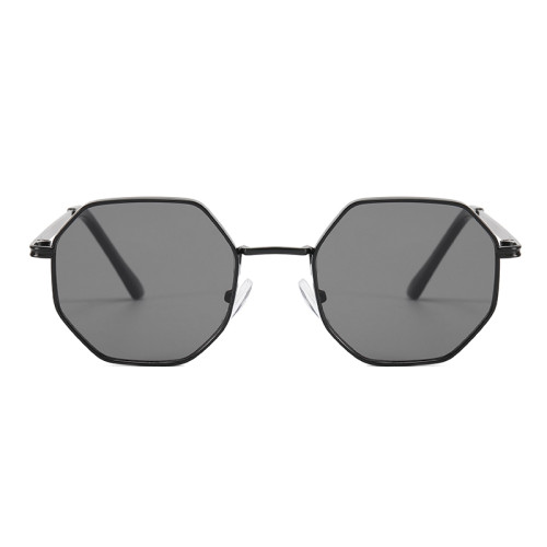 Superhot Eyewear 52200 Fashion 2021 Polygon Mirrored Lens Shades Metal Frame Sunglasses
