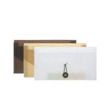 Office stationery customized color PP rubber band pocket document file folder