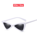 201401 Superhot Women Cat Eye Sun glasses Ladies Cateye Shades 2018 Red Bowknot Shaped Sunglasses