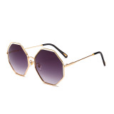 21133 Superhot Eyewear 2018 Fashion Octagon Brand Designer Gradient Sunglasses