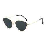 30625 Superhot Popular Ladies Cat Eye Sun glasses Metal Sunglasses