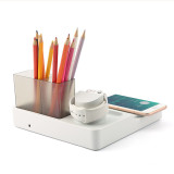 qi wireless charger Multi-function Desktop Organizer Charging with type c usb charger