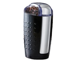 Bubble surface rubberized body comfortable grip Coffee beans Nuts and Spices Coffee Grinder with transparent window