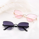 21640 Superhot Eyewear 2018 Fashion Brand Designer Cateye Sun glasses Metal Cat Eye Sunglasses