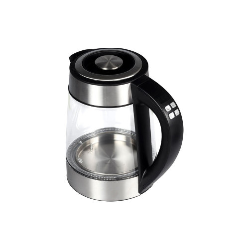 Keep warm function Adjustable temperature digital Glass Electric Kettle with tea filter